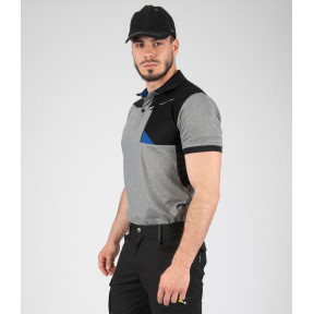 POLO DE TRAVAIL HORTEN NOIR / GRIS CHI - Nine Worths by North Ways