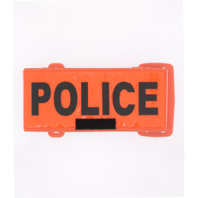 Brassard fluo orange Police - Patrol