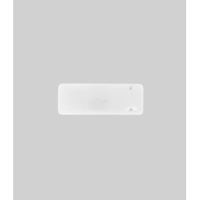 Porte numéro d'identification velcro poitrine - Blanc - GK