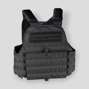 Gilet plate carrier noir - Miltec