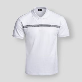 Polo Sécurité Privée Sécu-One - Blanc - A10 Equipment