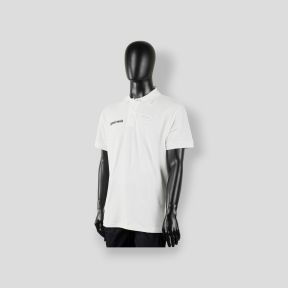 Polo avec fenêtre matricule à broder Sécurité Privée - Blanc - CityGuard