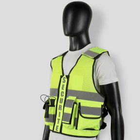 Gilet Thor Mesh Sécurité Privée - Jaune - VVS