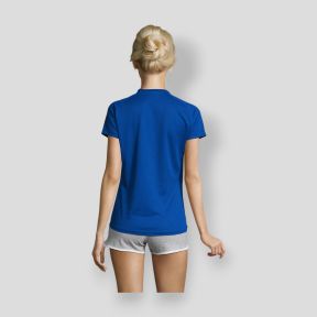 Tee-shirt à manches courtes raglan Sporty femme - Royal - Sol's