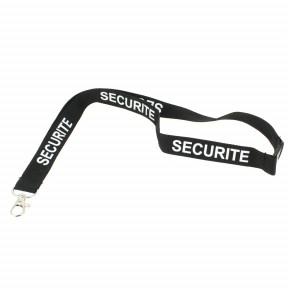 Tour de cou / Porte Badge SECURITE