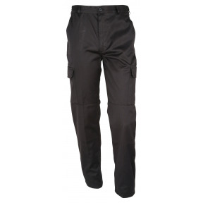 Pantalon Basic polycoton - Noir - Idaho
