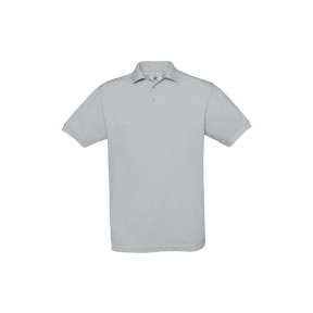 Polo manches courtes Gris clair - B&C