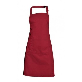 Tablier bavette ANDREA polycoton Bordeaux - SNV