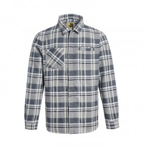 CHEMISE MANCHES LONGUES DE TRAVAIL EXUPERY GRIS / BLEU - NORTH WAYS