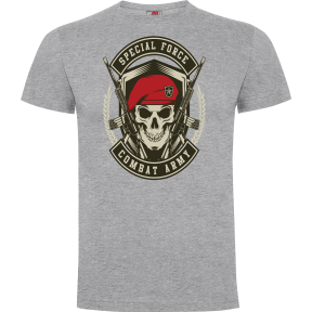 Tee-shirt Combat Army Gris Chiné - Army Design by Summit Outdoor