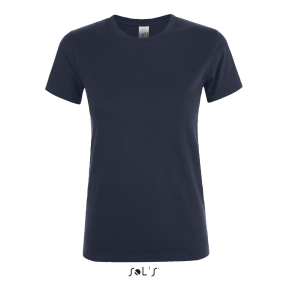 TEE-SHIRT FEMME REGENT WOMEN FRENCH MARINE - SOL'S