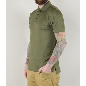 POLO TACTICAL PERFORMANCE HOMME VERT OLIVE - Under Armour