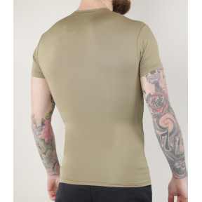 Tee-shirt TAC HG COMP Homme Tan - Under Armour