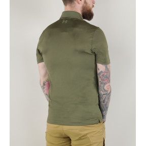 Polo Tactical Performance 2.0 Vert olive - Under Armour